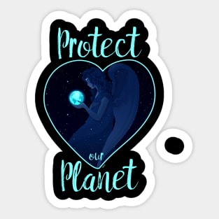 Protect our Planet T-Shirt Gift for Earth Day Sticker